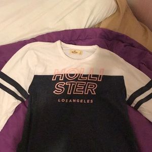 small hollister shirt worn twice